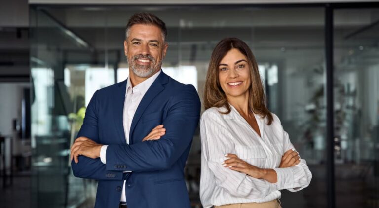 Leadership Dynamics: The Psychology Behind Leadership 3 Photo of male and female managers