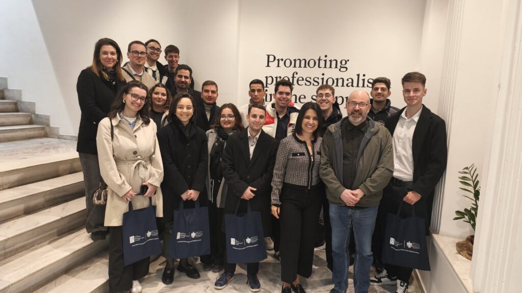 ICS Hosts NKUA Undergraduate Students for Educational Visit 2 viber image 2026 03 20 18 27 57 320