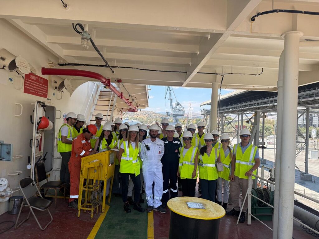 ICS Greek Branch and Clarksons Hellas Successfully Launch the First Shipping Training Week 5 vessel visit 3