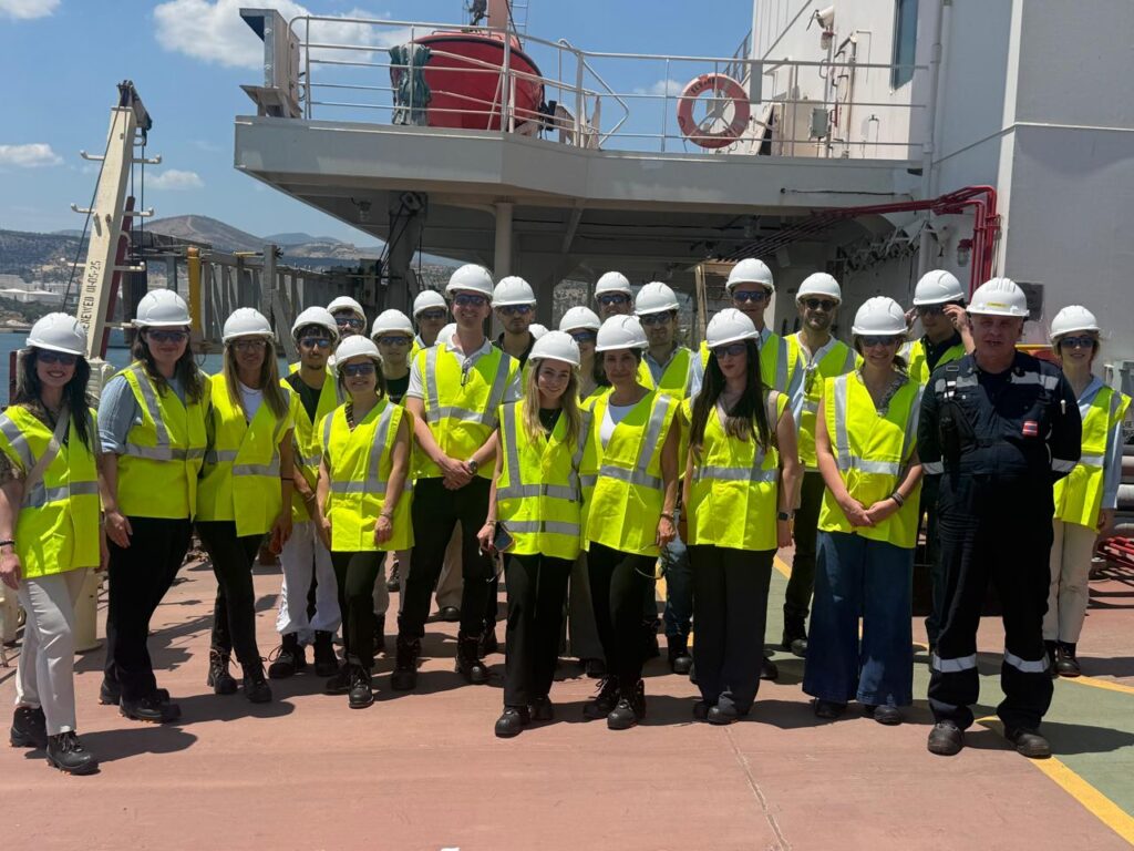 ICS Greek Branch and Clarksons Hellas Successfully Launch the First Shipping Training Week 6 vessel visit 4