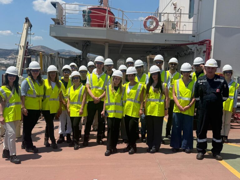 ICS Greek Branch and Clarksons Hellas Successfully Launch the First Shipping Training Week 1 vessel visit 4